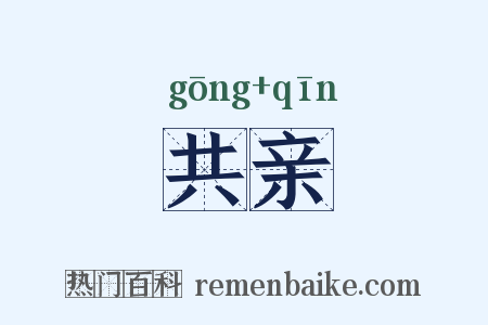共亲是什么意思的图片
